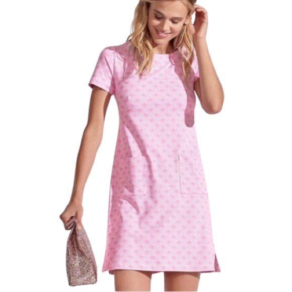 Persifor Dresses & Skirts - Persifor The Carter A Line Mini Dress Sz M Pink Preppy East Coast Resort Wear